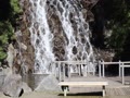 清水山公園　滝と水車